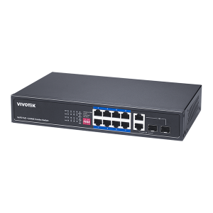 Switch 8 port POE 2 port uplink Vivotek AW-FGT-100P-110